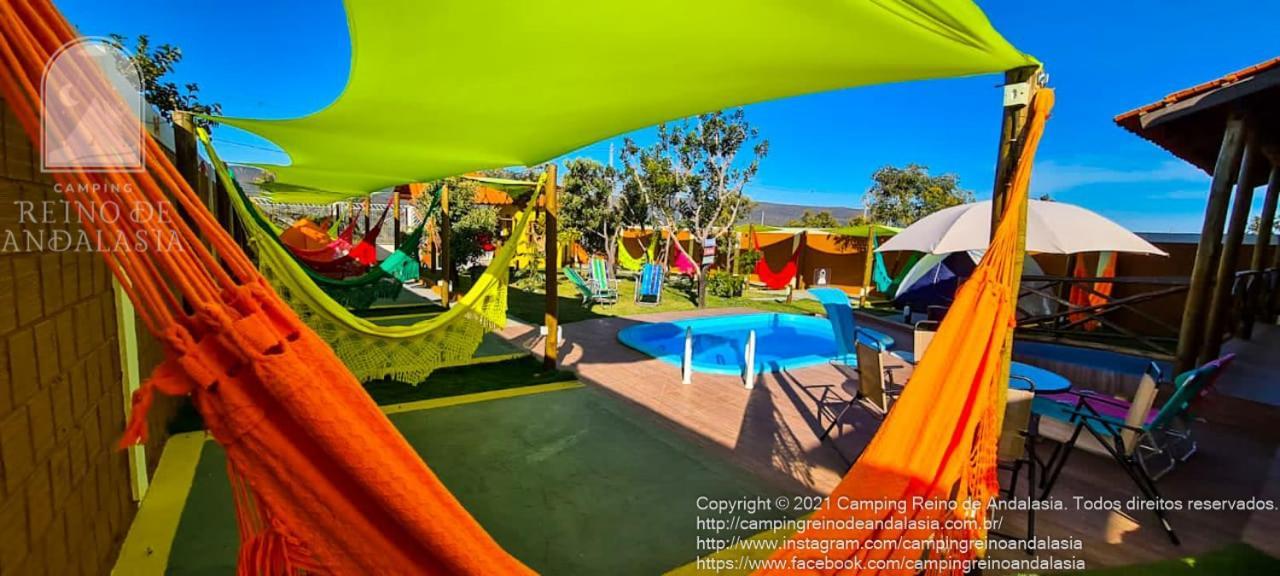 Camping Reino De Andalasia Alto Paraíso de Goiás Esterno foto