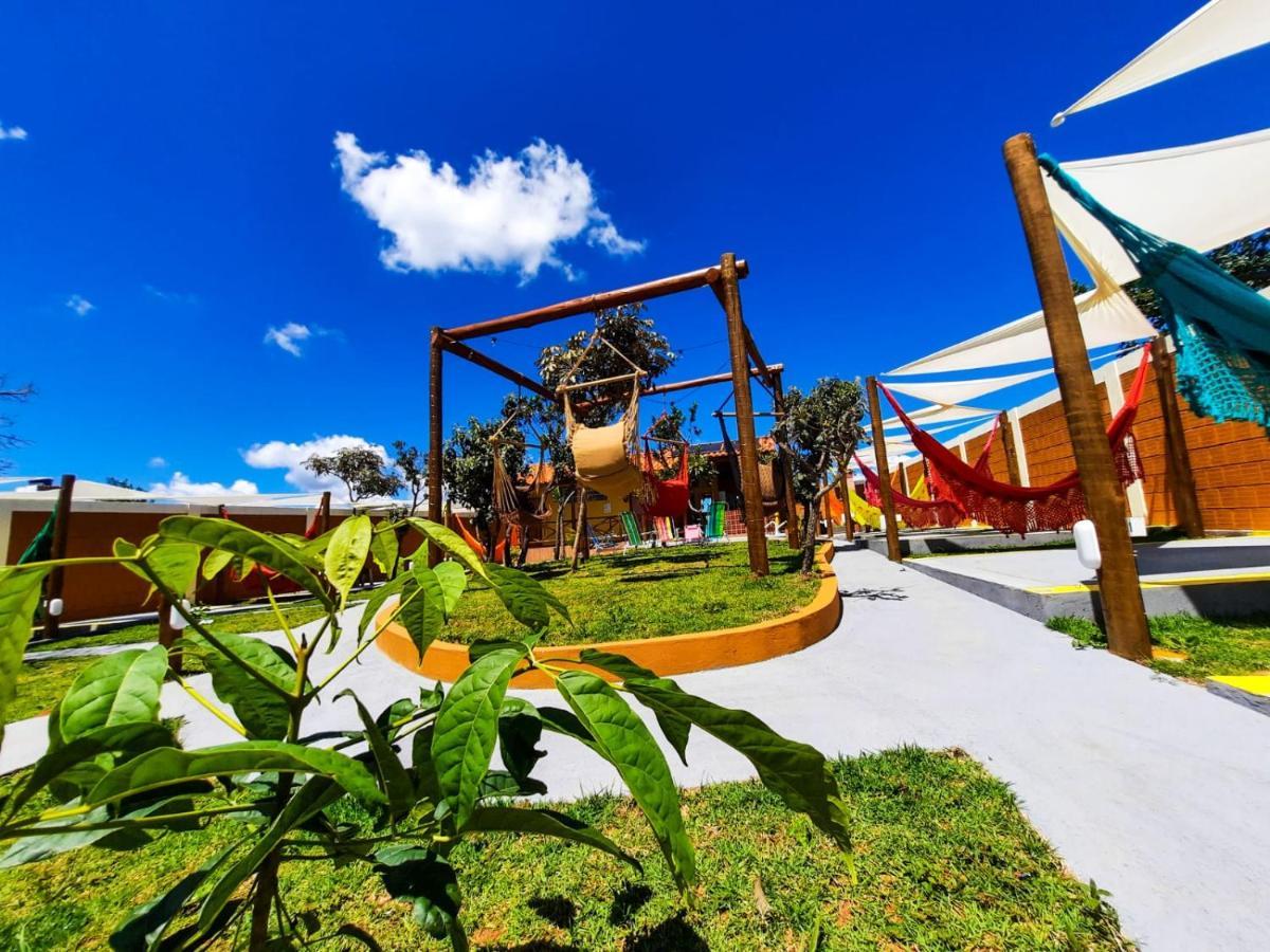 Camping Reino De Andalasia Alto Paraíso de Goiás Esterno foto