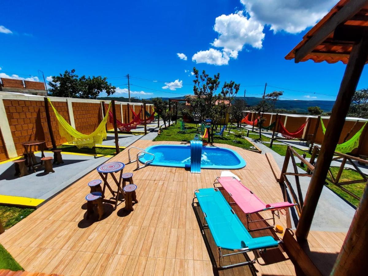 Camping Reino De Andalasia Alto Paraíso de Goiás Esterno foto