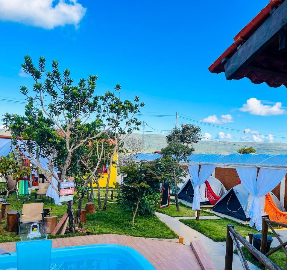 Camping Reino De Andalasia Alto Paraíso de Goiás Esterno foto