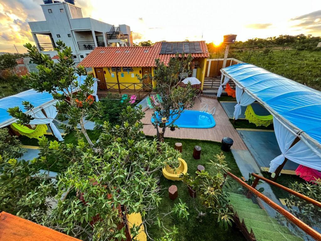 Camping Reino De Andalasia Alto Paraíso de Goiás Esterno foto