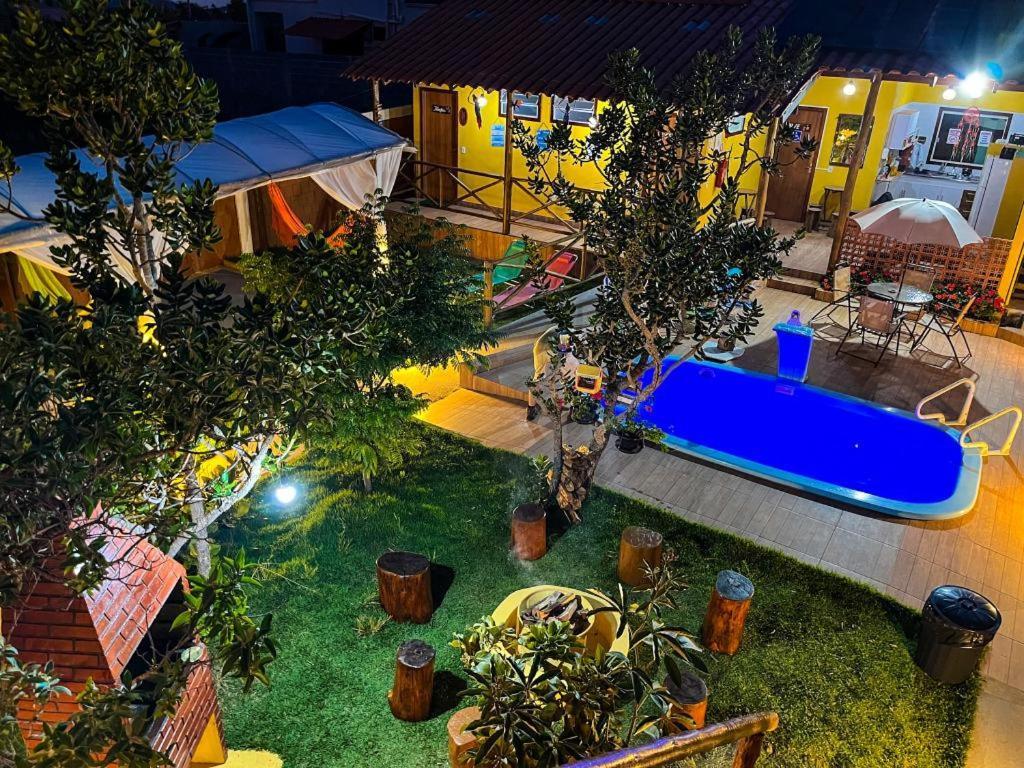 Camping Reino De Andalasia Alto Paraíso de Goiás Esterno foto