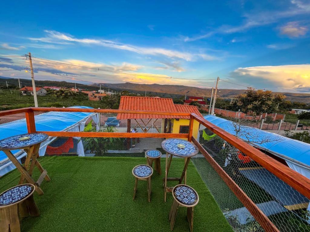 Camping Reino De Andalasia Alto Paraíso de Goiás Esterno foto